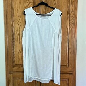 Flax Linen Tank Size Large